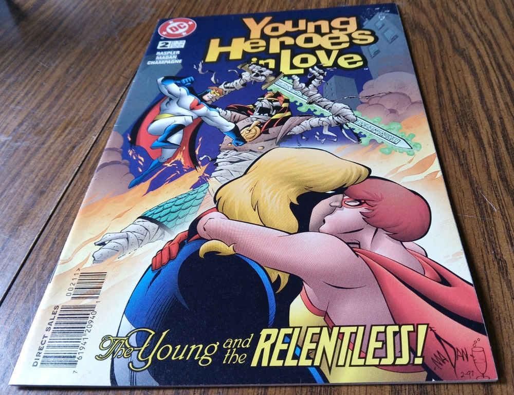 Young Heroes In Love #2 July 1997 DC Comics